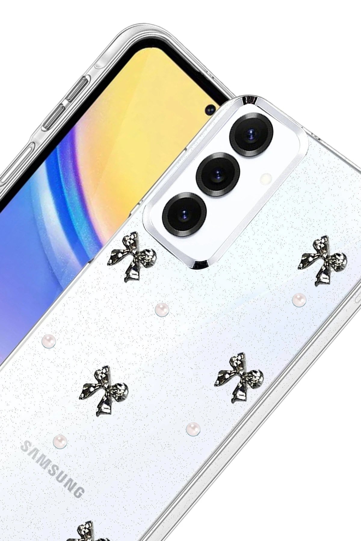 Mey İthalat® Samsung Galaxy A54 5G Fiyonk Desenli Kapak - Desen 8
