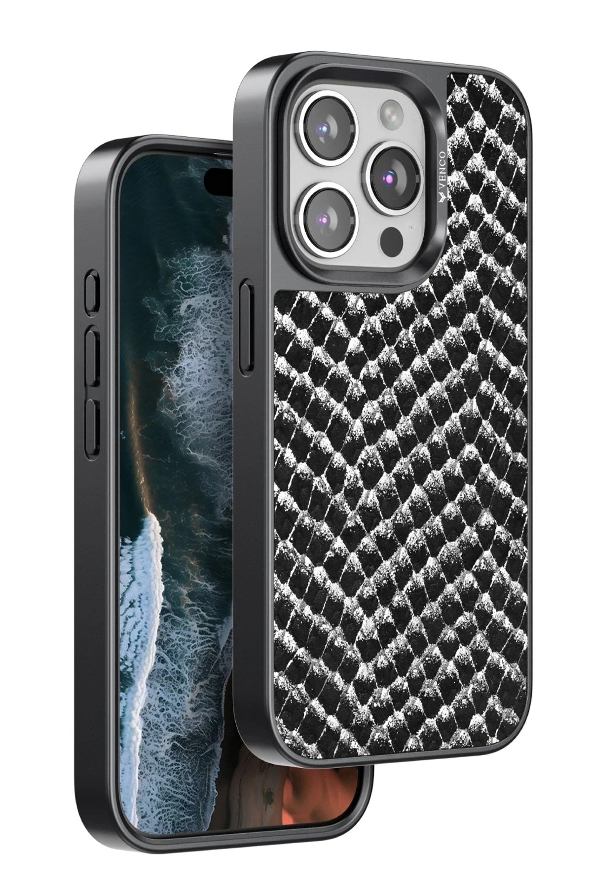 Mey İthalat® iPhone 14 Pro Viper Kapak - Siyah