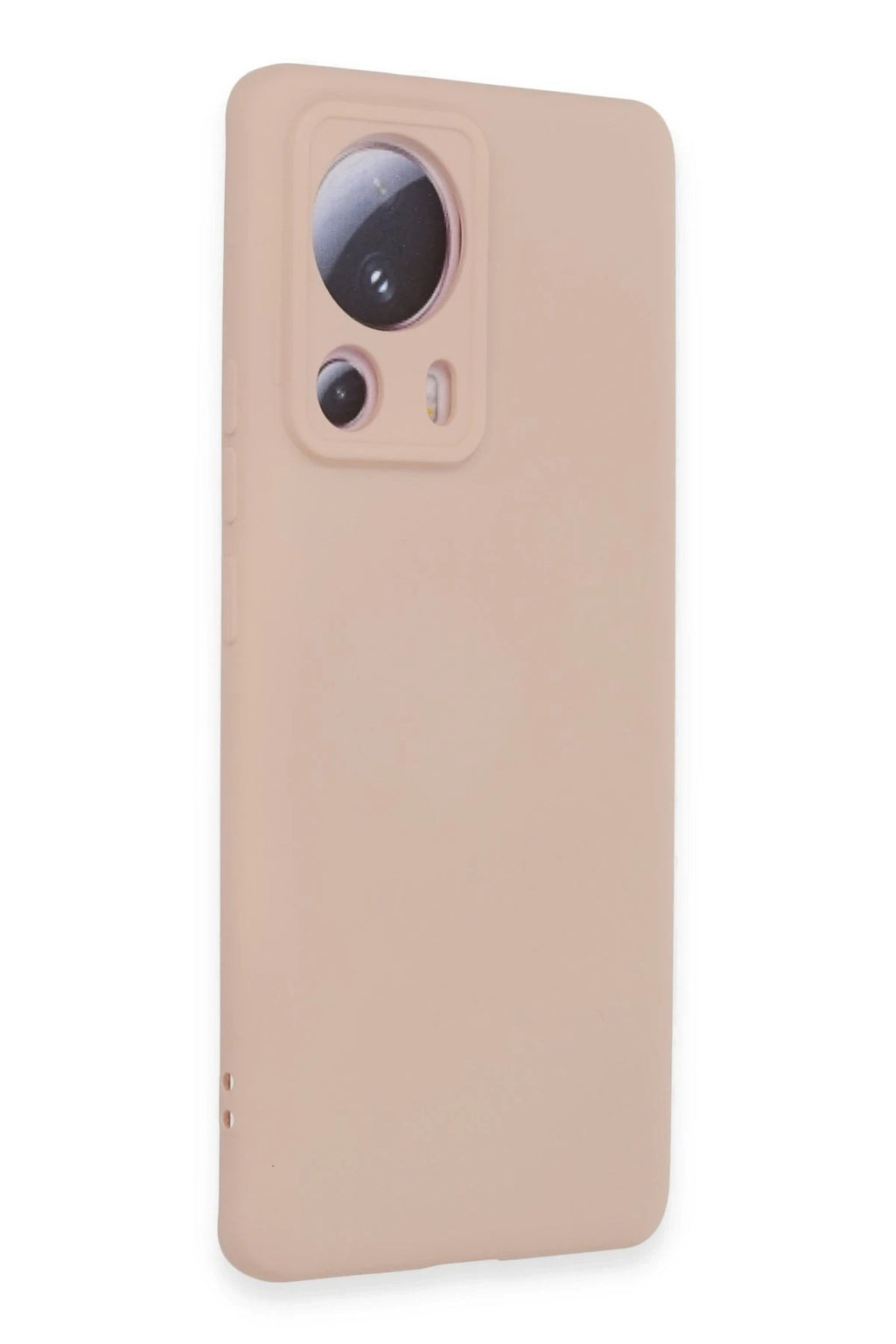 Mey İthalat® Mi 13 Lite Kılıf Nano içi Kadife Silikon - Pudra