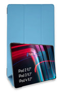 Mey İthalat® iPad 4 9.7 Kılıf Tablet Smart Kılıf - Mavi