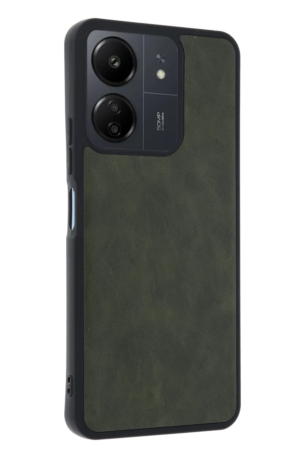 Mey İthalat® Redmi 13C Kılıf Aras Deri Kapak - Açık Yeşil