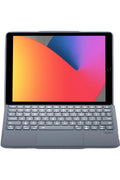 Mey İthalat® T5506D iPad 10.2 (9.Nesil) Kılıf Palermo Ledli Klavyeli Standlı Tablet Kılıfı - Siyah