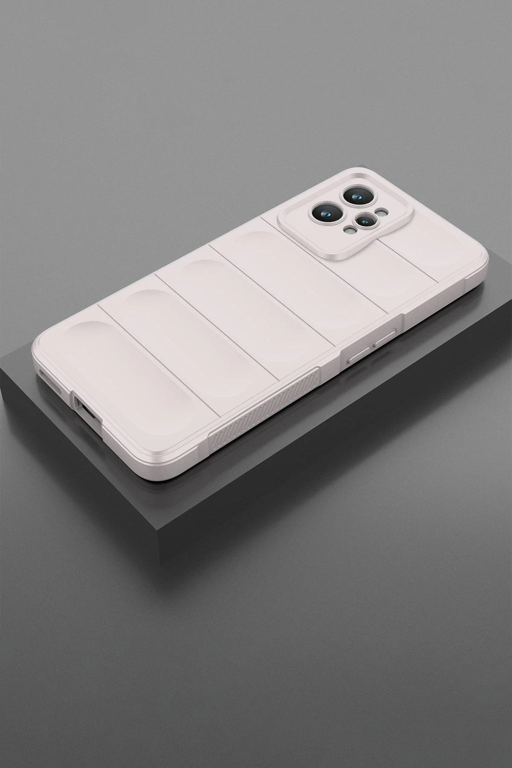 Mey İthalat® Realme GT2 Pro 5G Kılıf Optimum Silikon - Krem
