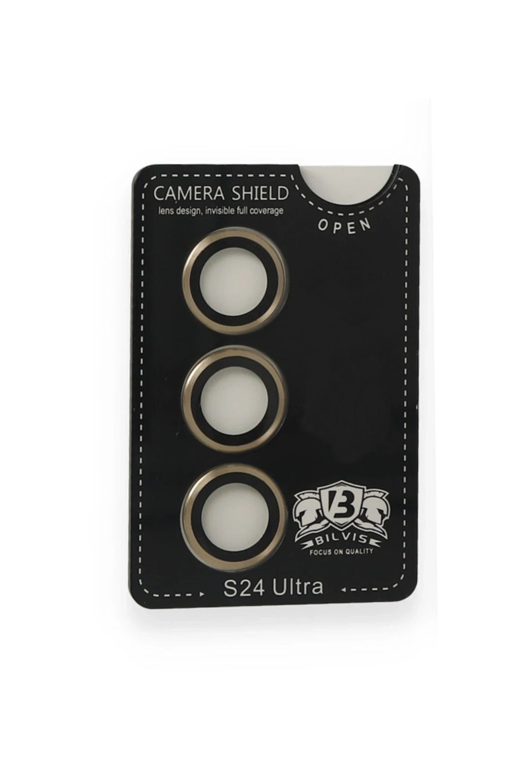 Mey İthalat® Samsung Galaxy S24 Bilvis Titan Kamera Lens - Gold