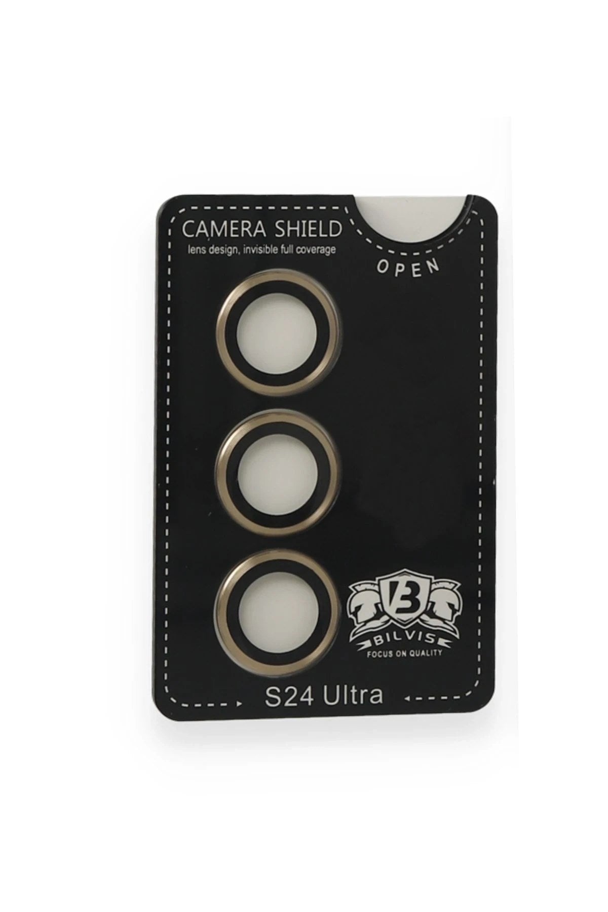 Mey İthalat® Samsung Galaxy S24 Bilvis Titan Kamera Lens - Gold