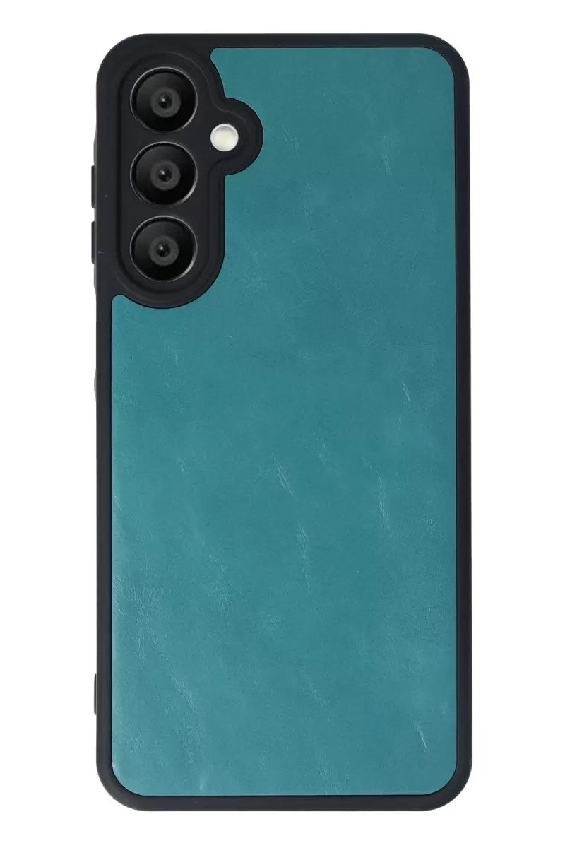 Mey İthalat® Samsung Galaxy A16 5G Kılıf Aras Deri Kapak - Açık Yeşil