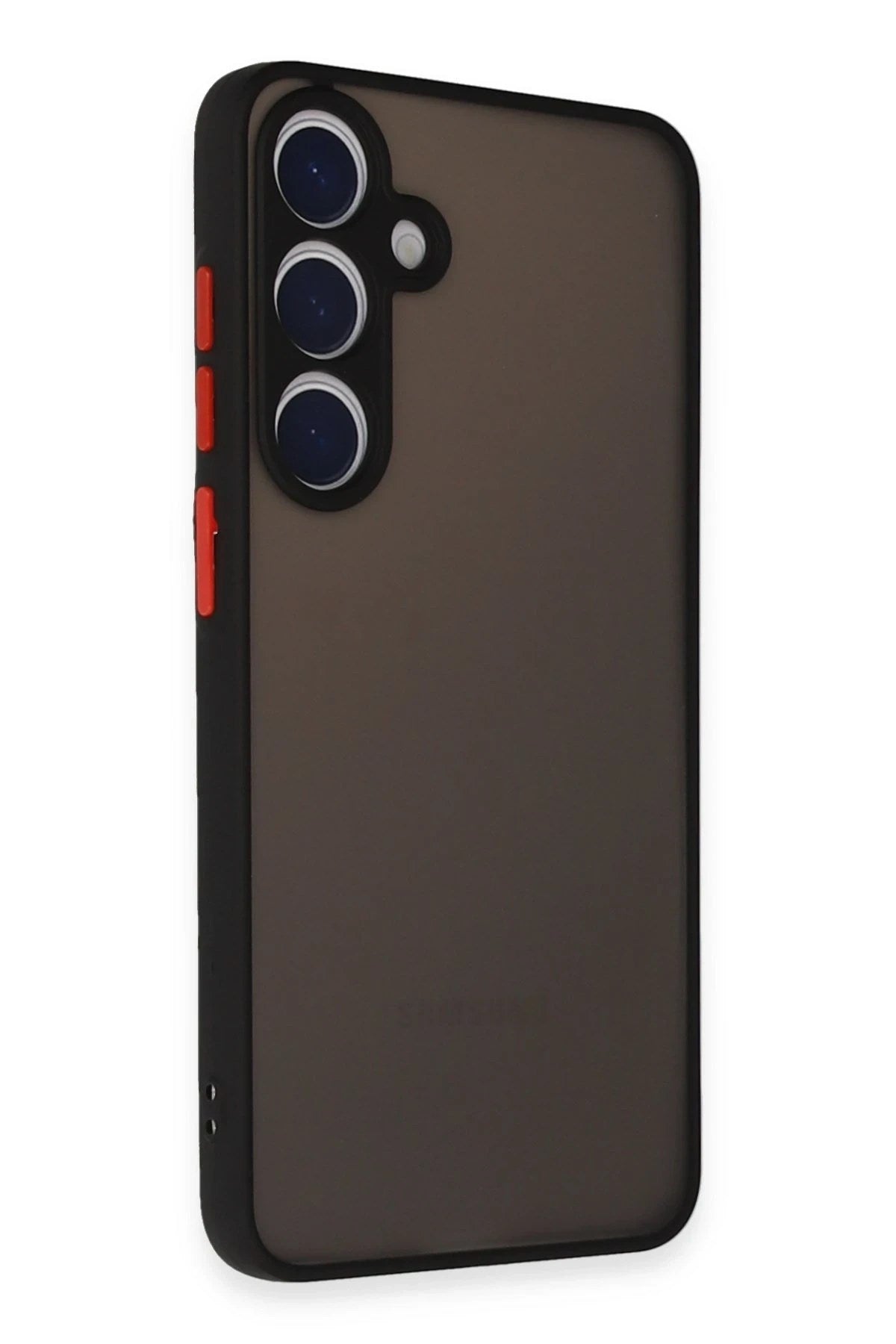 Mey İthalat® Samsung Galaxy S24 Kılıf Montreal Silikon Kapak - Siyah