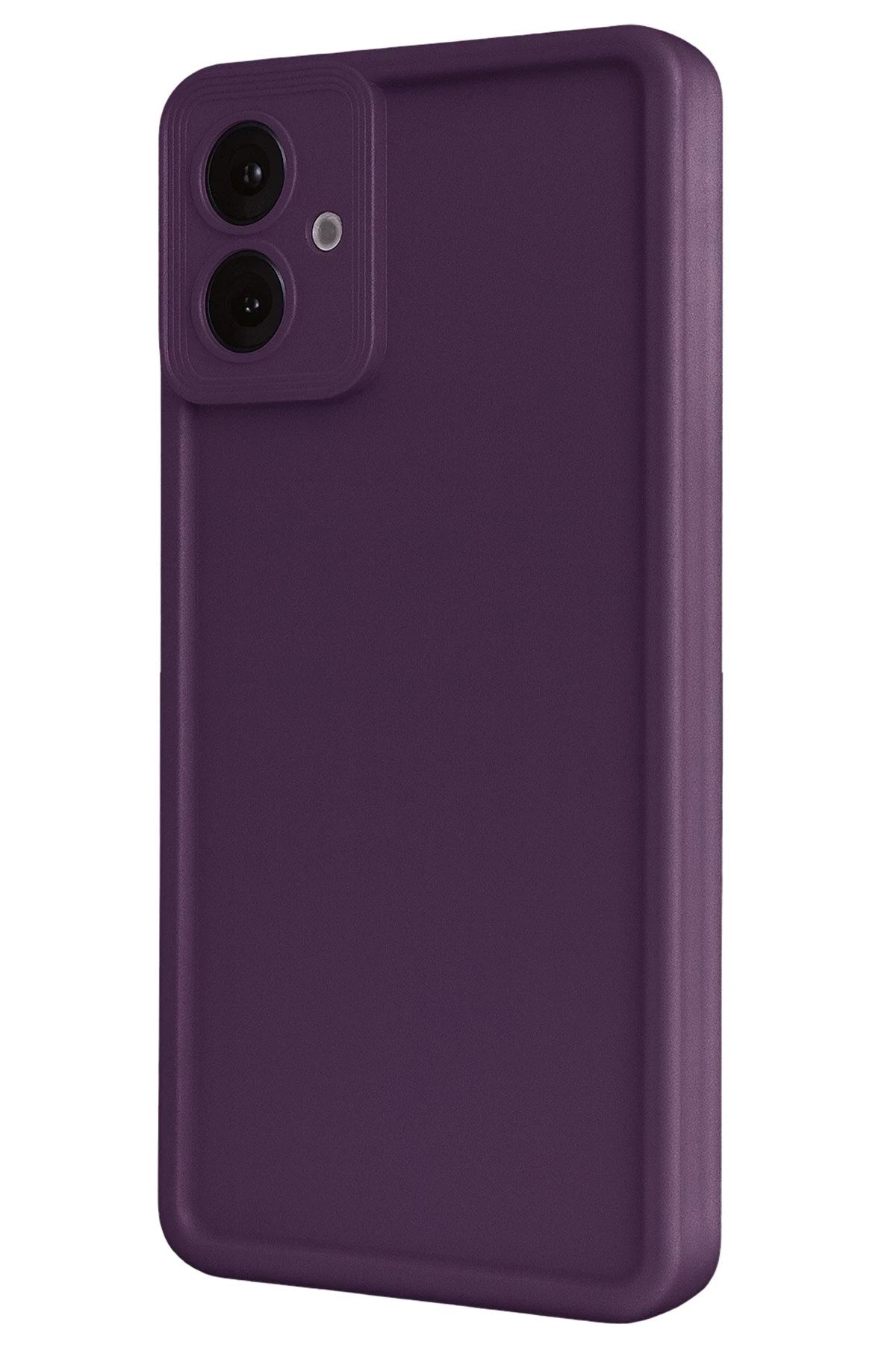 Mey İthalat® Samsung Galaxy A07 4G Viera Silikon - Mürdüm