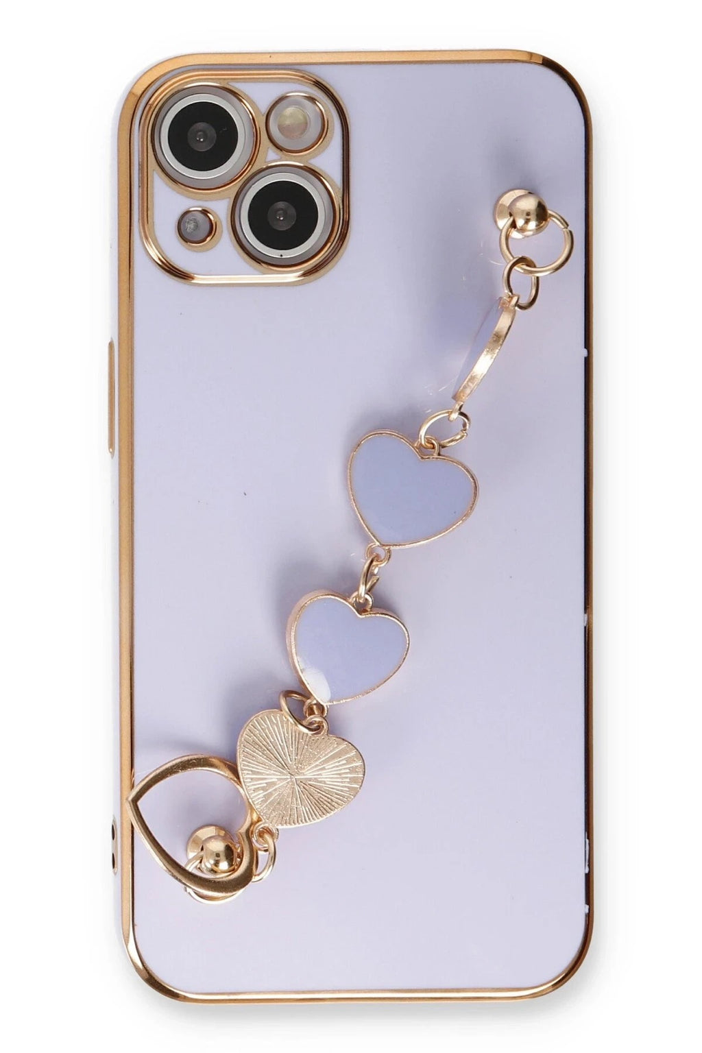 Mey İthalat® iPhone 14 Kılıf Esila Silikon - Lila