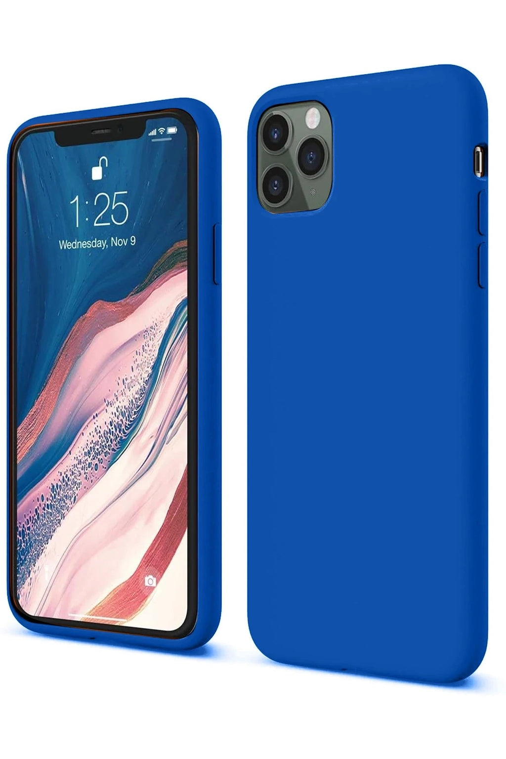 Mey İthalat® iPhone 11 Pro Kılıf First Silikon - Mavi