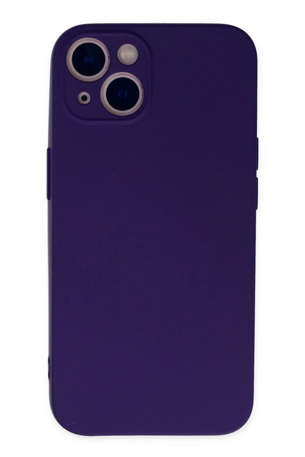 Mey İthalat® iPhone 13 Mini Kılıf Nano içi Kadife Silikon - Mor