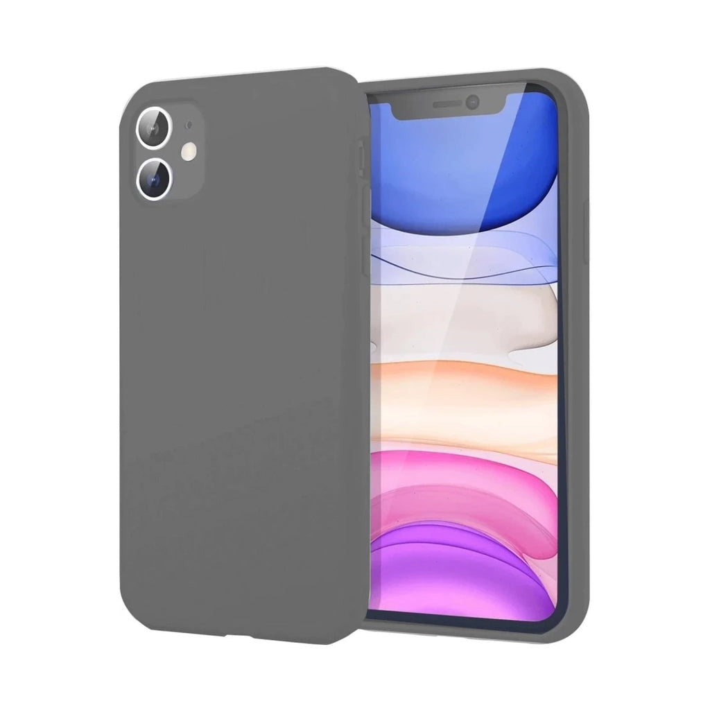 Mey İthalat® iPhone 11 Kılıf First Silikon - Gri