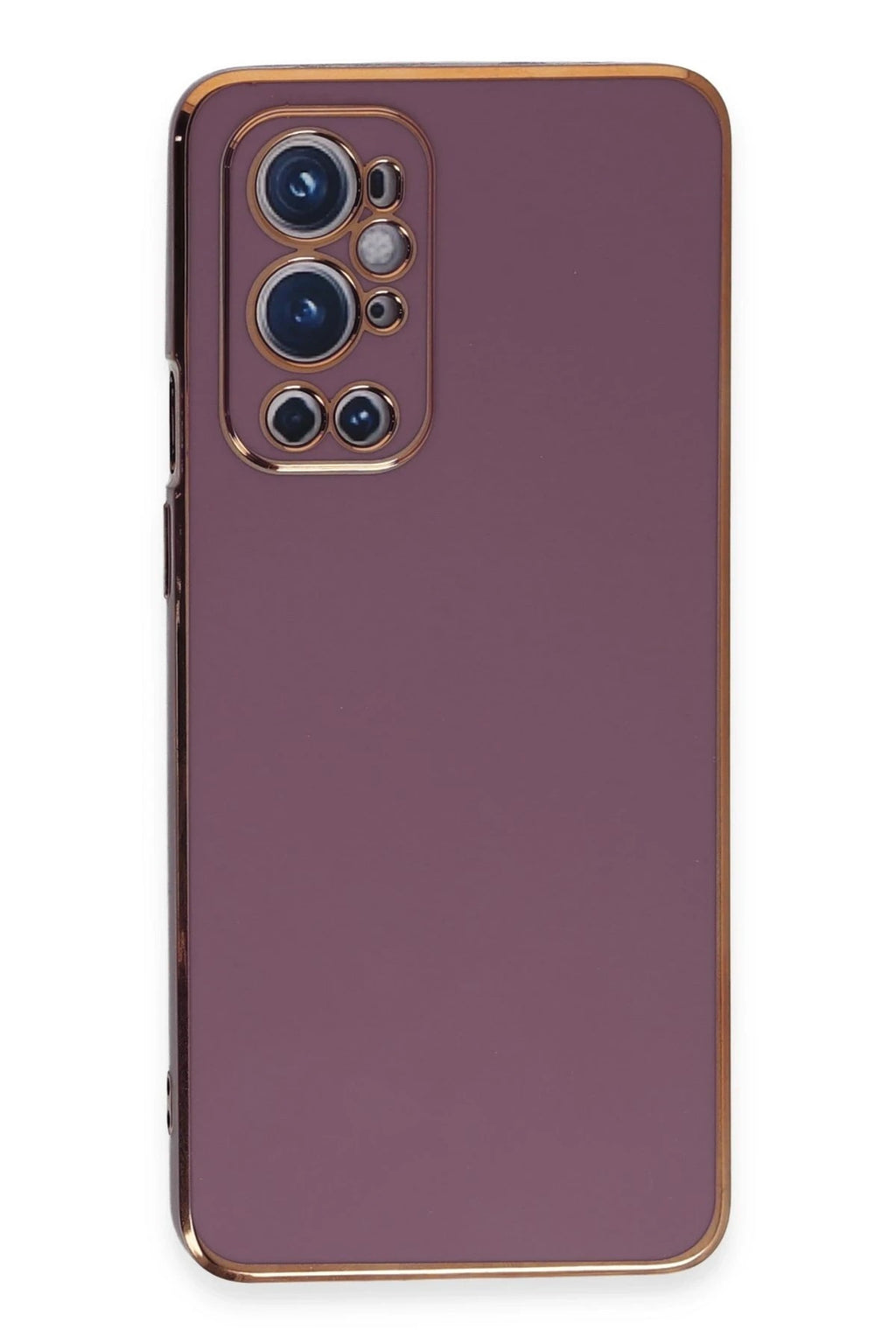 Mey İthalat® One Plus 9 Pro Kılıf Volet Silikon - Mor