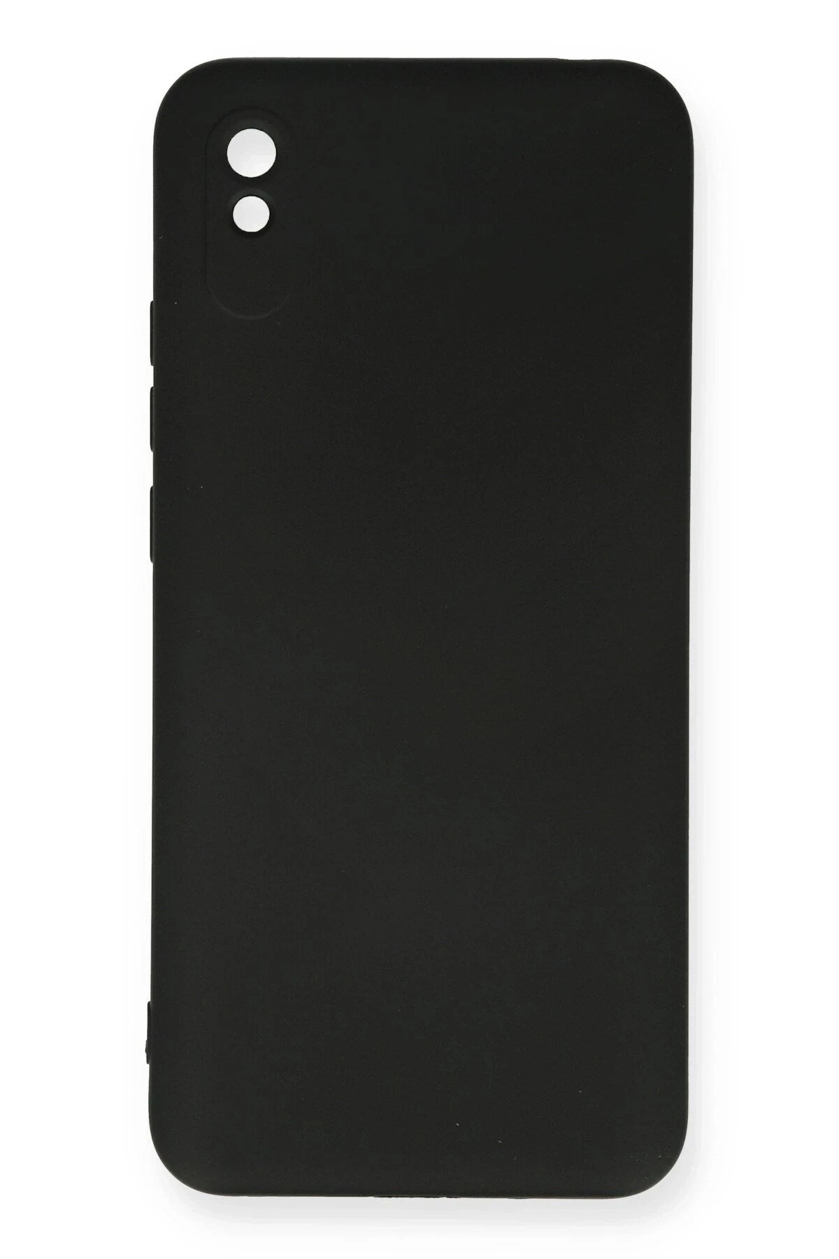 Mey İthalat® Redmi 9A Kılıf Nano içi Kadife Silikon - Siyah