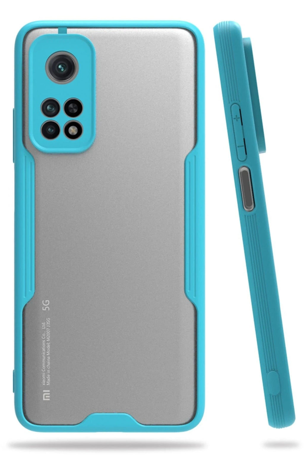 Mey İthalat® Mi 10T Pro Kılıf Platin Silikon - Mavi