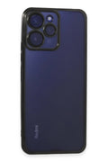 Mey İthalat® Redmi 12 Kılıf Lensli Silikon - Siyah