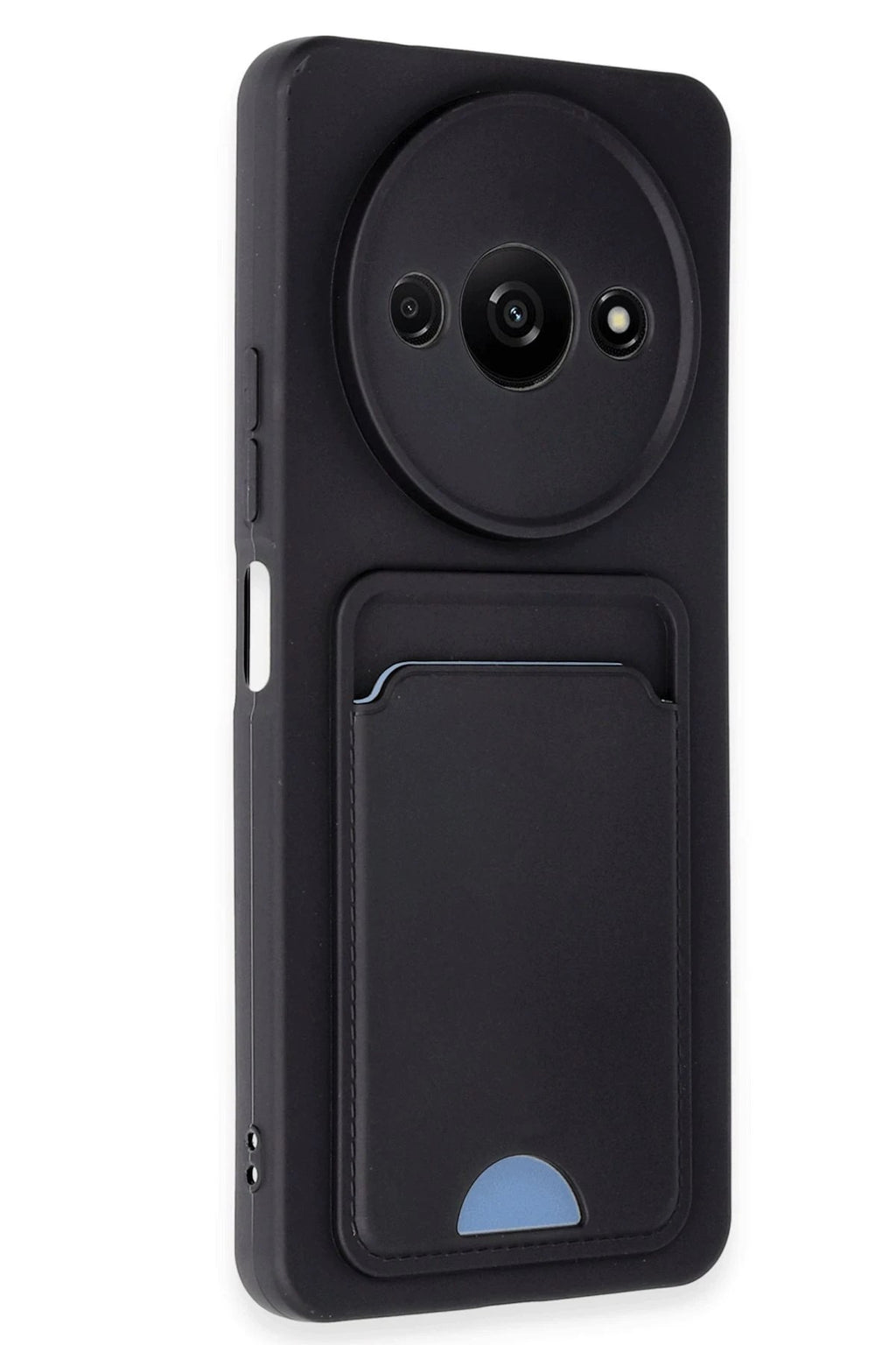 Mey İthalat® Redmi A3 4G Kılıf Kelvin Kartvizitli Silikon - Siyah