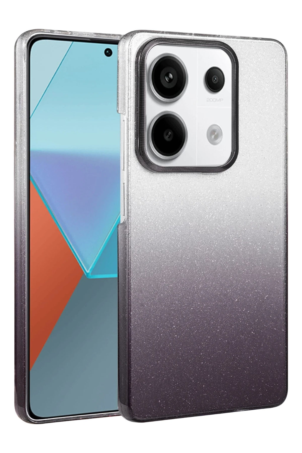 Mey İthalat® Redmi Note 13 Pro 4G Glossy Kapak - Siyah