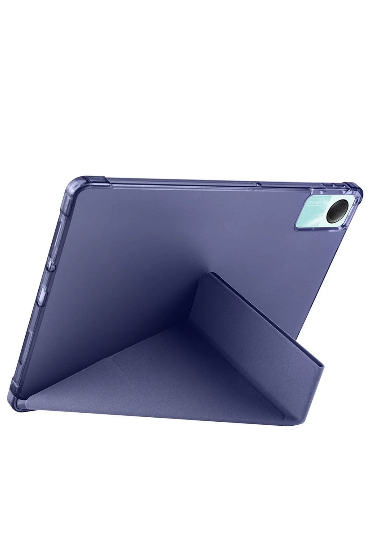 Mey İthalat® Redmi Pad SE 4G Kılıf Kalemlikli Mars Tablet Kılıfı - Lacivert