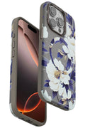 Mey İthalat® iPhone 14 Pro Max Flower Series Magsafe Kapak - Gri