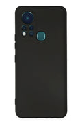 Mey İthalat® İnfinix Hot 11s Kılıf Nano içi Kadife Silikon - Siyah