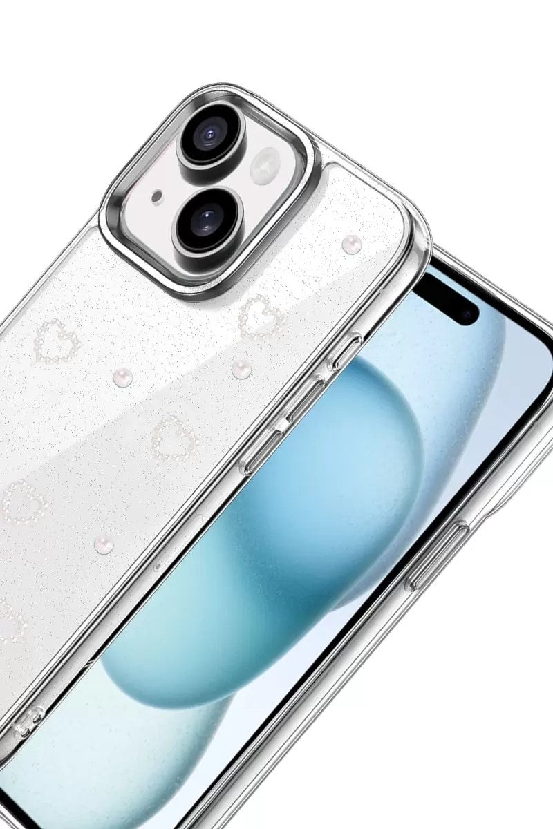 Mey İthalat® iPhone 15 Fiyonk Desenli Kapak - Desen 10