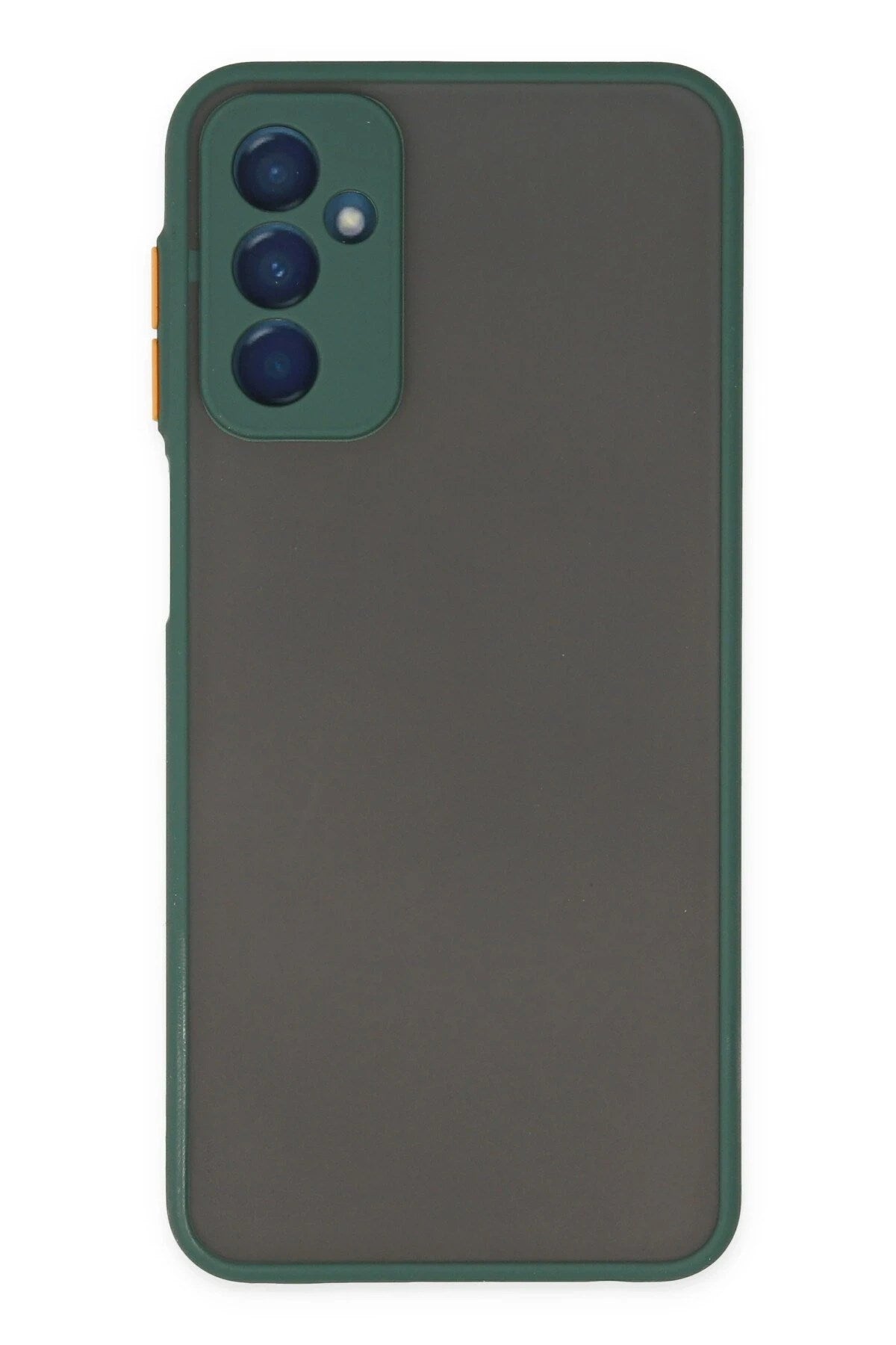 Mey İthalat® Samsung Galaxy M13 Kılıf Montreal Silikon Kapak - Yeşil