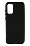 Mey İthalat® Samsung Galaxy S20 Plus Kılıf Nano içi Kadife Silikon - Siyah