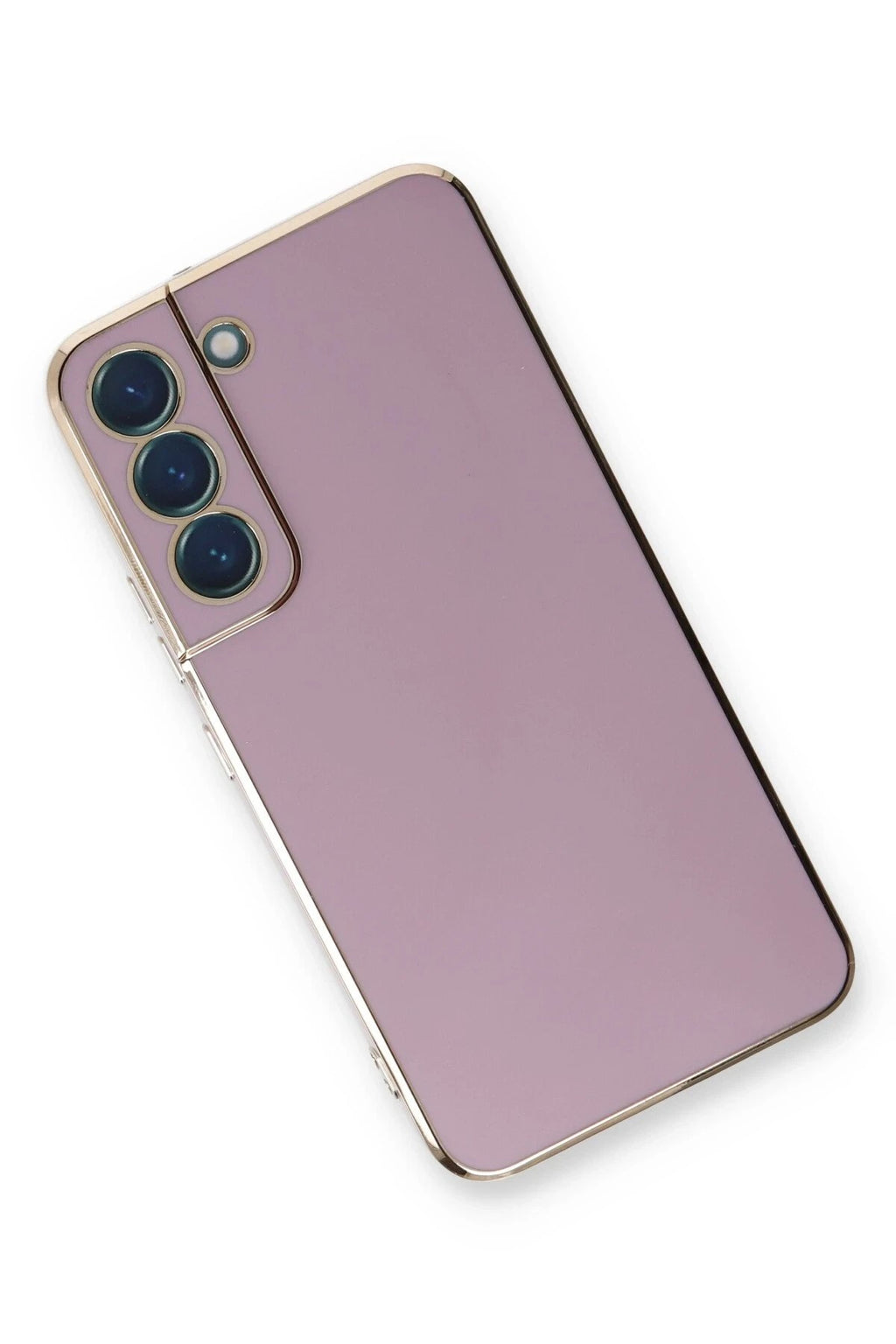 Mey İthalat® Samsung Galaxy S22 Plus Kılıf Volet Silikon - Mor