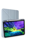 Mey İthalat® iPad Pro 11 (2021) Kılıf Kalemlikli Hugo Tablet Kılıfı - Mavi