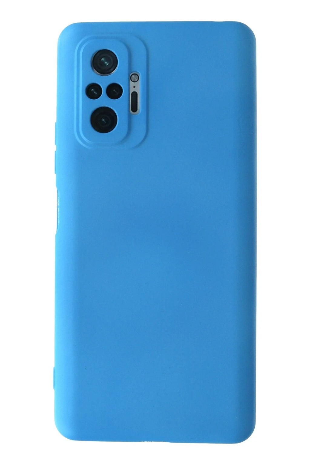 Mey İthalat® Redmi Note 10 Pro Kılıf Nano içi Kadife Silikon - Mavi