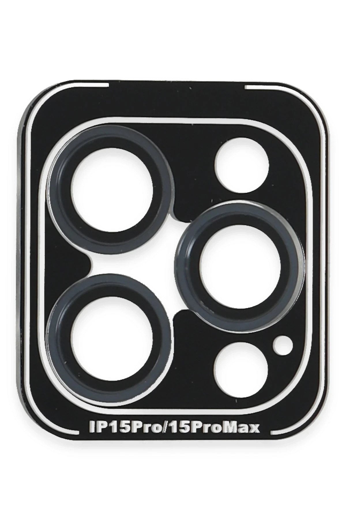 Mey İthalat® iPhone 15 Pro Max PVD Metal Kamera Lens - Lacivert
