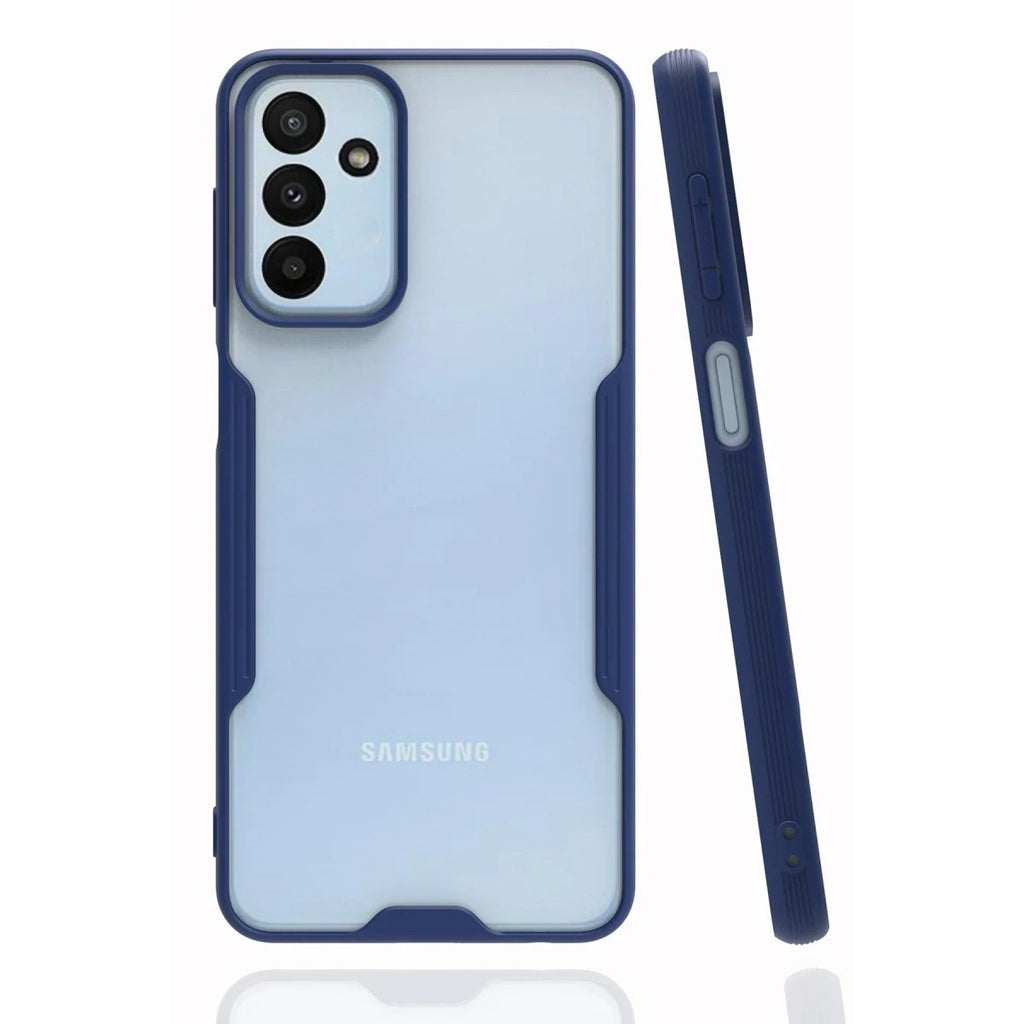 Mey İthalat® Samsung Galaxy M23 Kılıf Platin Silikon - Lacivert