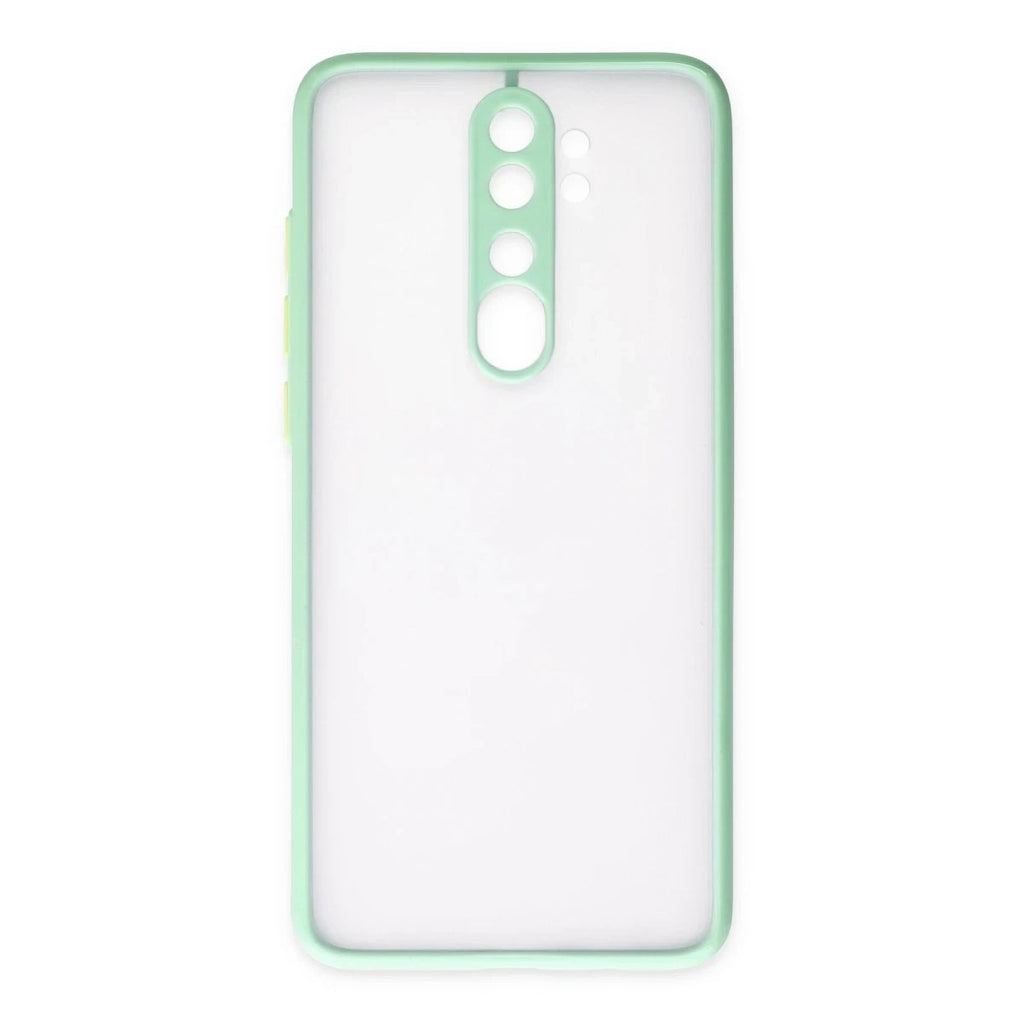 Mey İthalat® Redmi Note 8 Pro Kılıf Montreal Silikon Kapak - Turkuaz