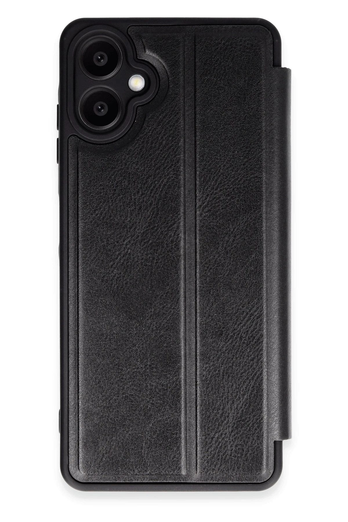 Mey İthalat® Samsung Galaxy A06 Kılıf Flip Cover - Siyah