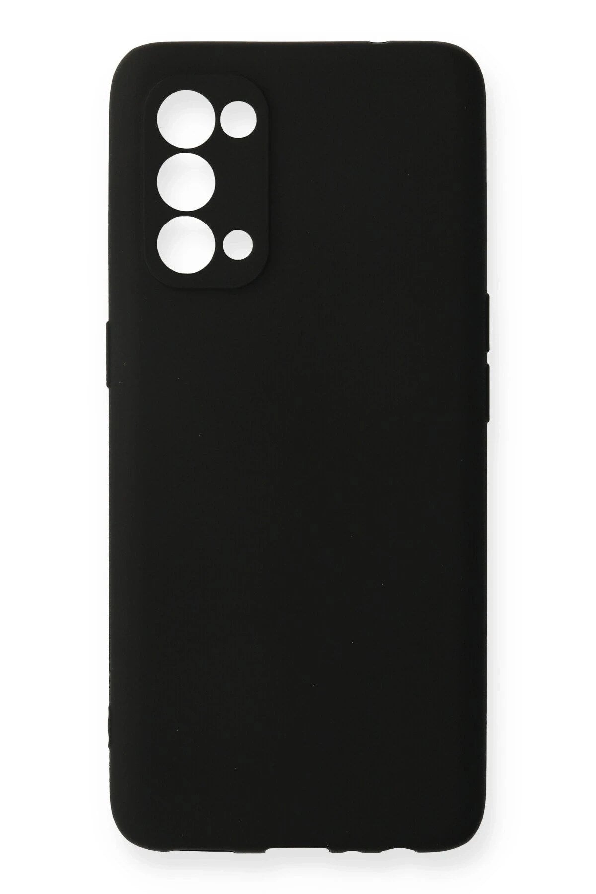 Mey İthalat® Reno 5 Pro Kılıf First Silikon - Siyah