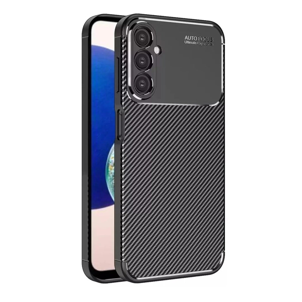 Mey İthalat® Samsung Galaxy A05S Kılıf Auto Focus Karbon Kapak - Siyah
