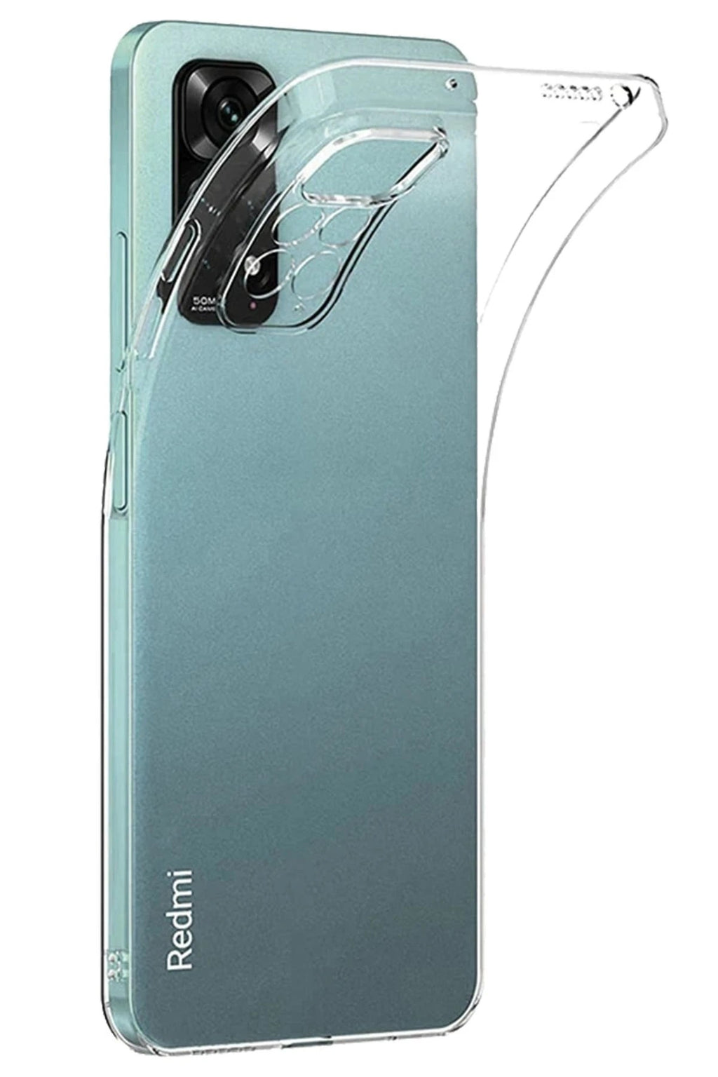 Mey İthalat® Redmi Note 12 Pro 4G Kılıf Lüx Şeffaf Silikon