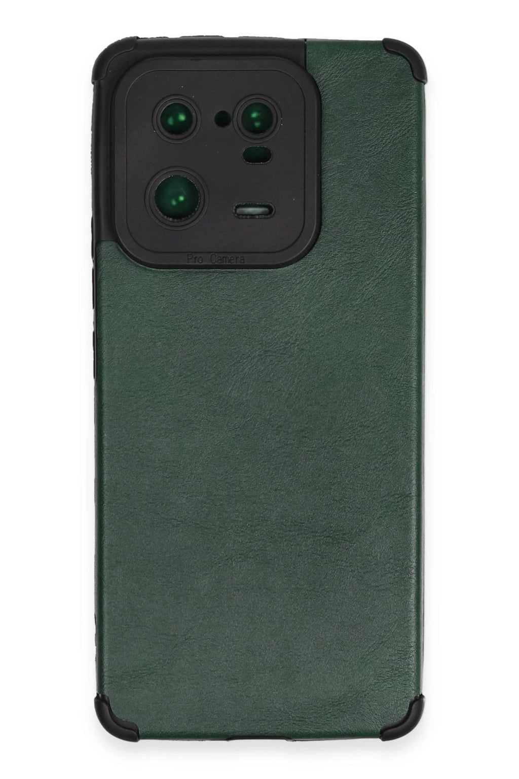Mey İthalat® Mi 13 Pro Kılıf Loop Deri Silikon - Yeşil