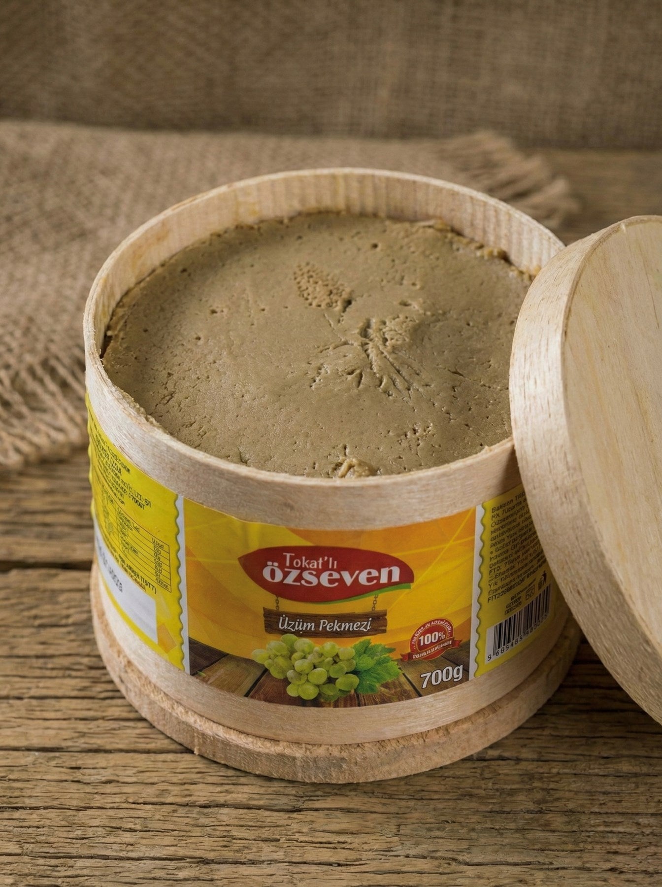 kuzubeyoğulları Özseven Gıda Tokat Zile Katı Üzüm Pekmezi (700GR)