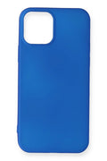 Mey İthalat® iPhone 12 Mini Kılıf First Silikon - Mavi