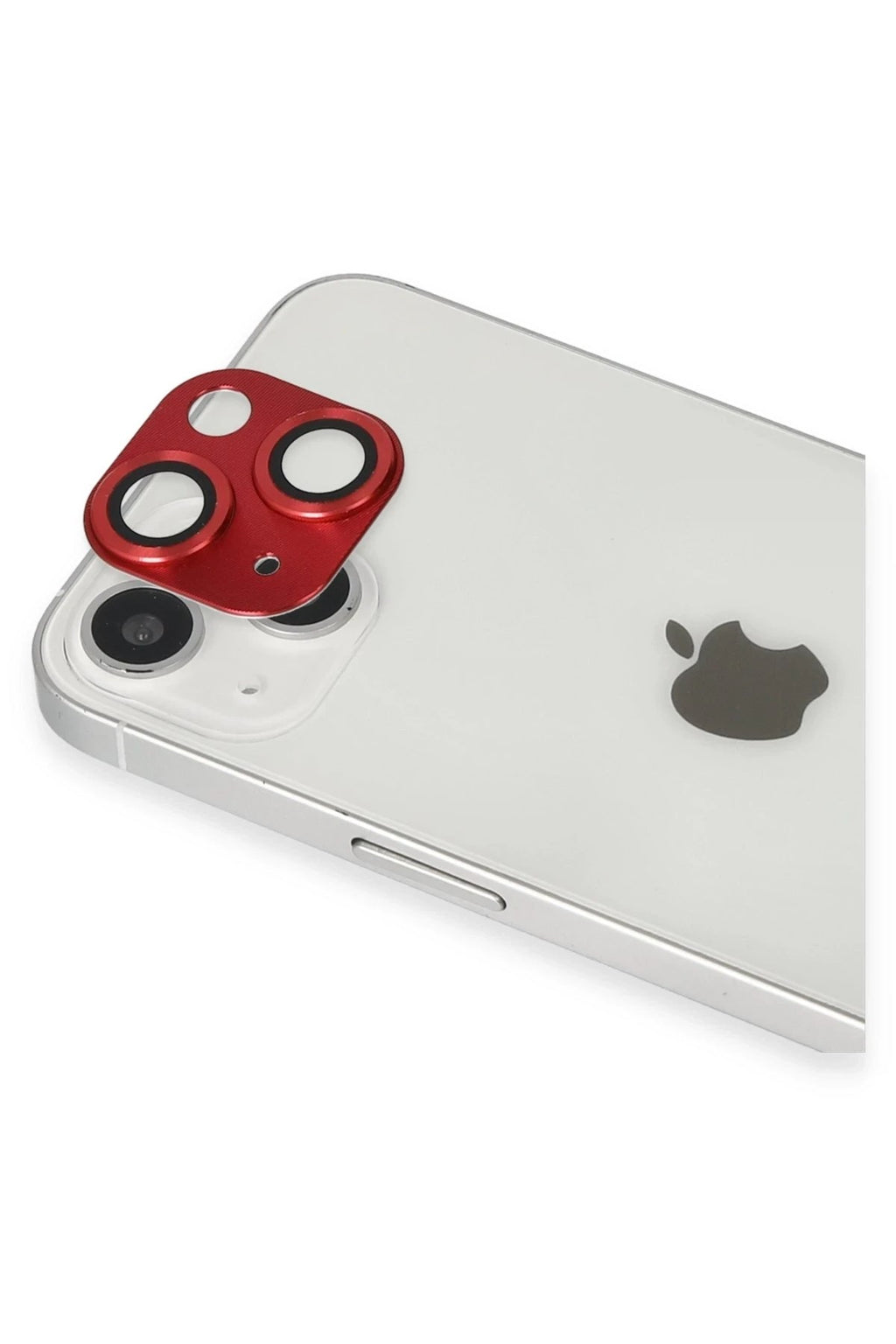 Mey İthalat® iPhone 13 Pers Alüminyum Kamera Lens - Kırmızı