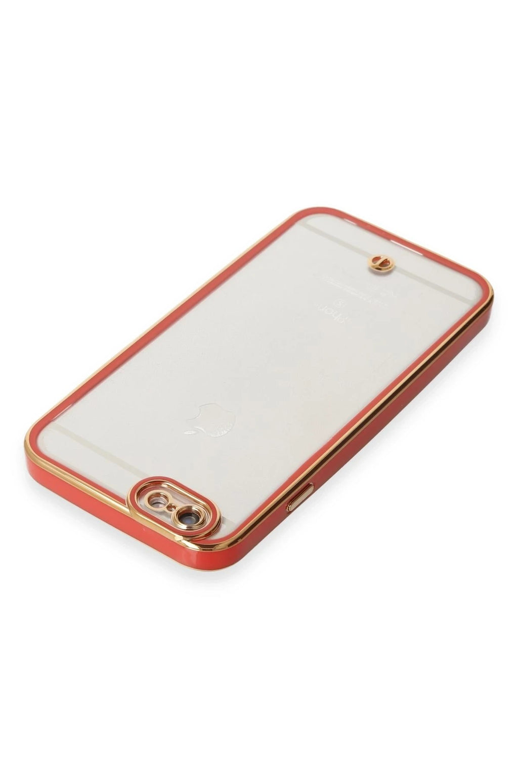 Mey İthalat® iPhone 6 Kılıf Liva Lens Silikon - Kırmızı