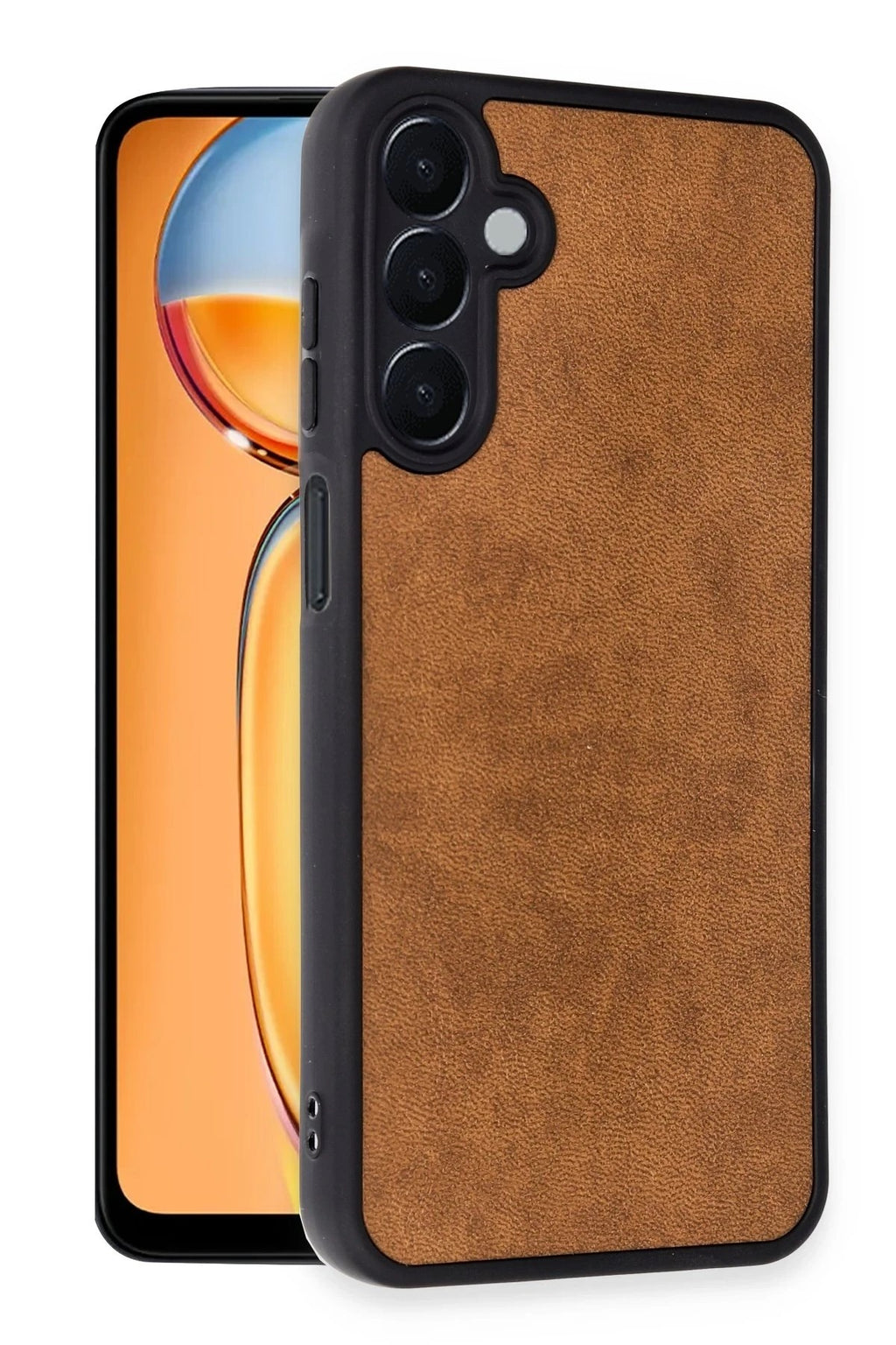 Mey İthalat® Samsung Galaxy A05S Kılıf Aras Deri Kapak - Taba