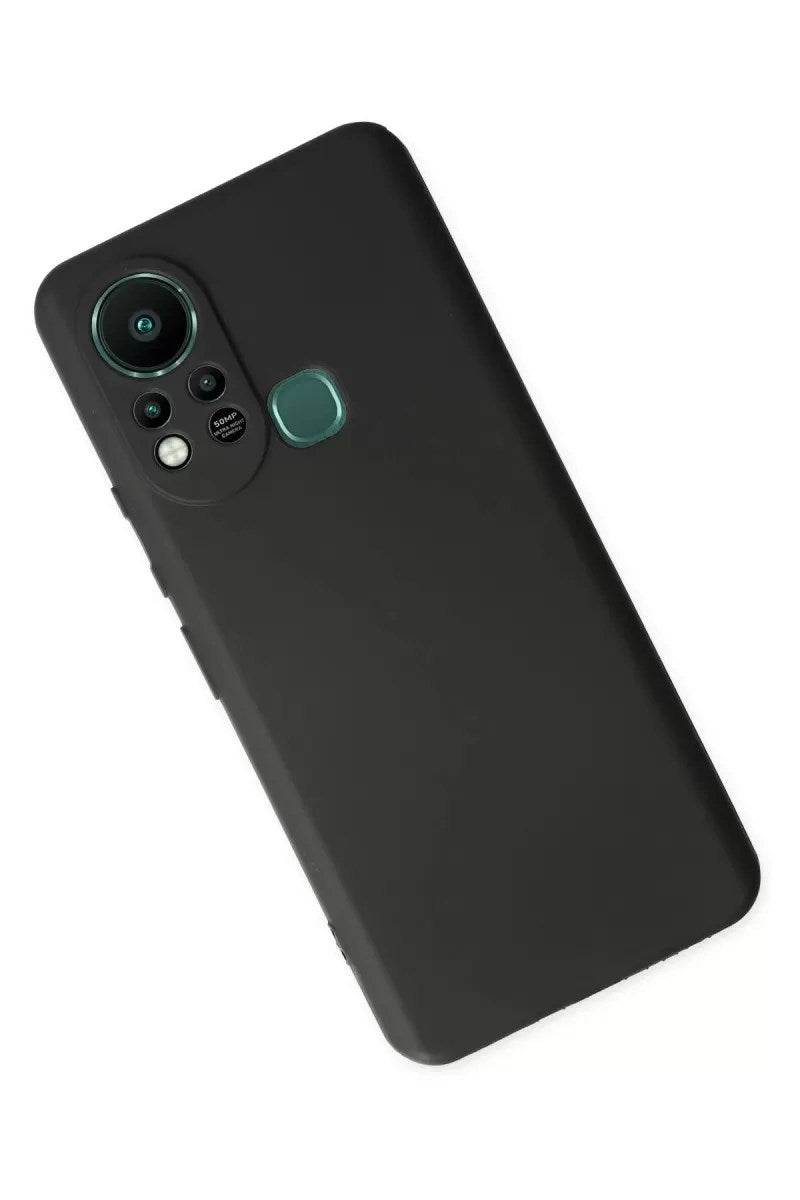 Mey İthalat® İnfinix Hot 11s Kılıf First Silikon - Siyah