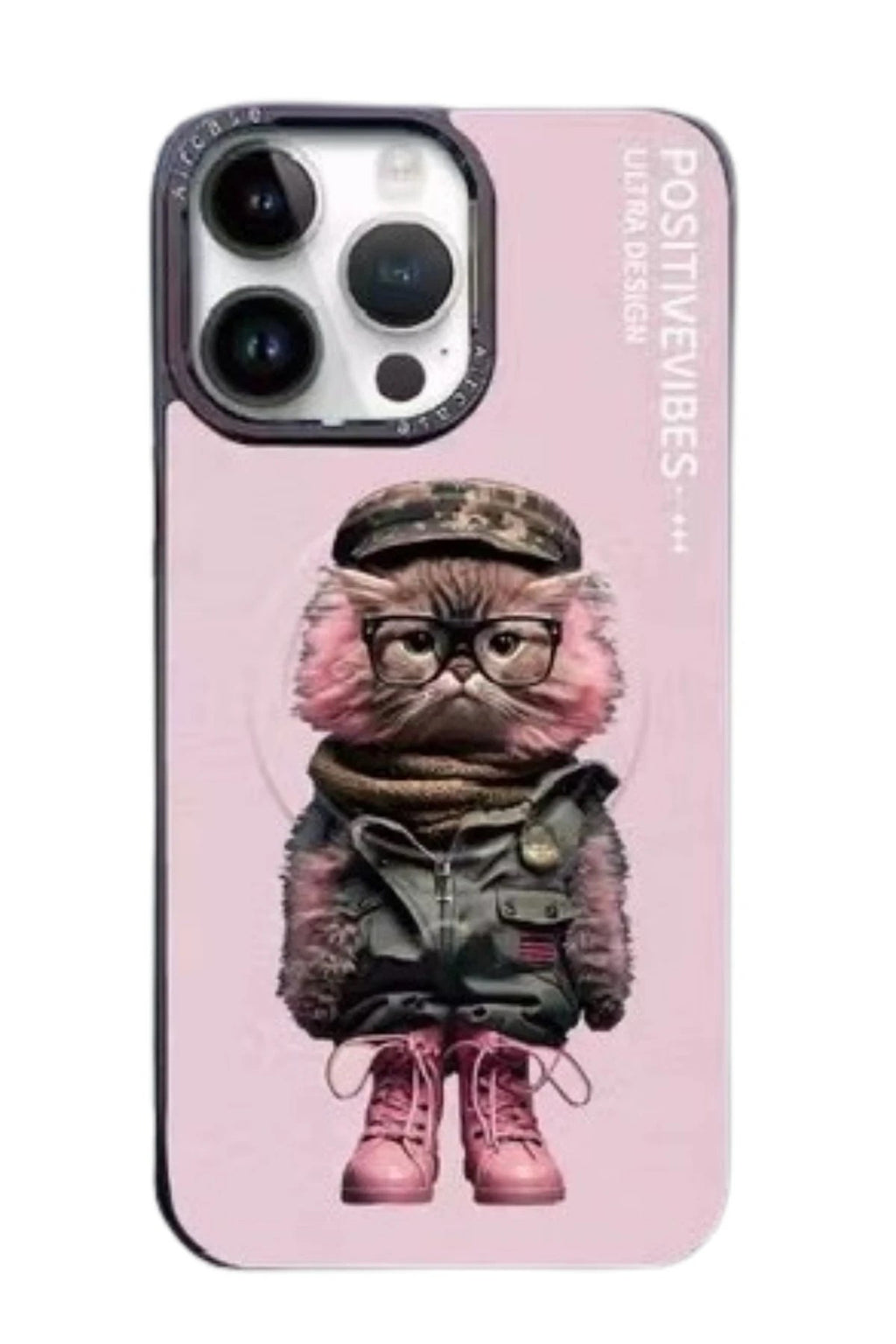 Mey İthalat® iPhone 14 Pro Fun Magsafe Kapak - Pembe