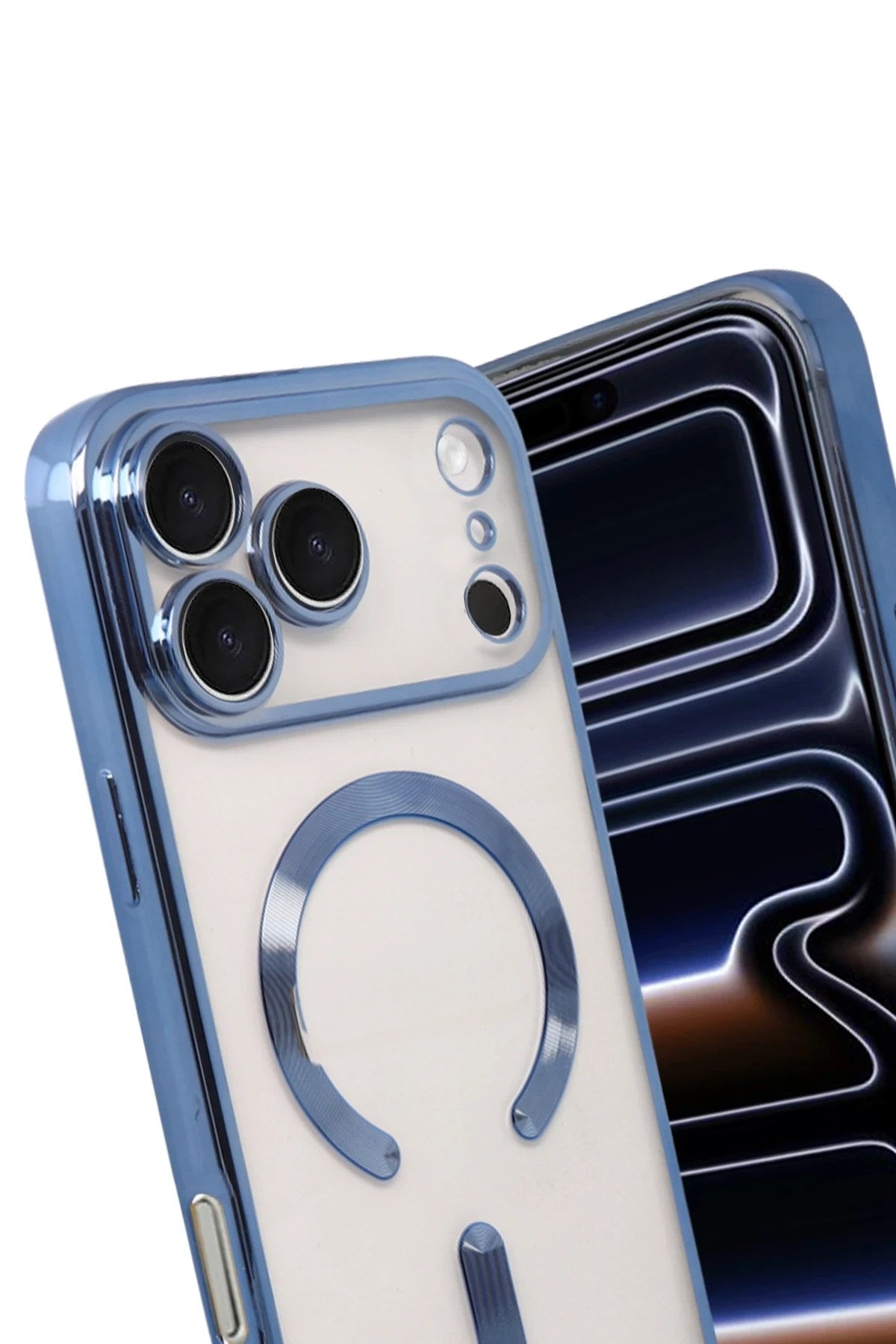 Mey İthalat® iPhone 17 Pro Kross Magneticsafe Kapak - Sierra Blue