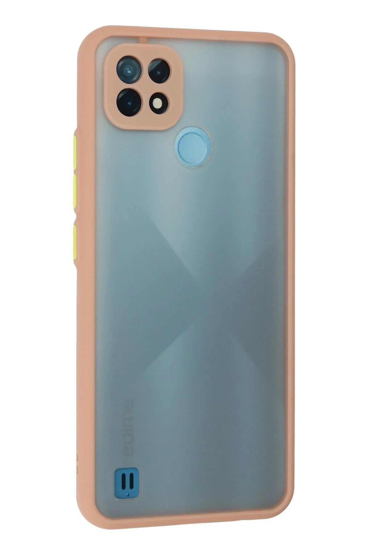 Mey İthalat® Realme C21 Kılıf Montreal Silikon Kapak - Pembe