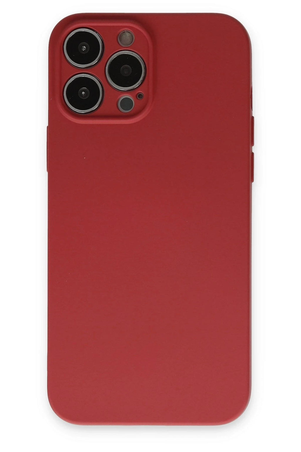 Mey İthalat® iPhone 13 Pro Kılıf Nano içi Kadife Silikon - Kiremit