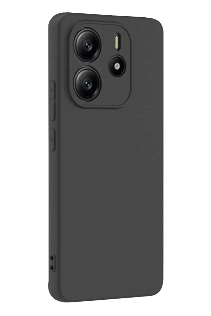 Mey İthalat® Redmi Note 14 4G Kılıf First Silikon - Siyah